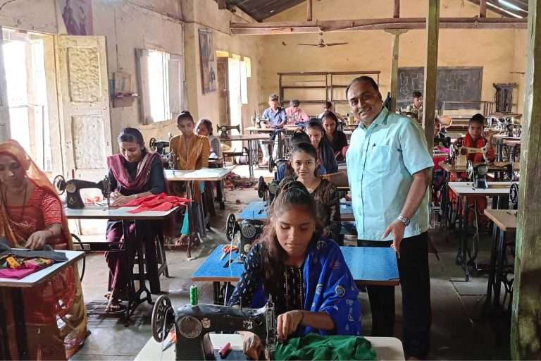 Providing Sewing Machines and Fabrics