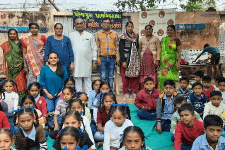 Sweater and Blanket Distribution in Pankajpura Vadod