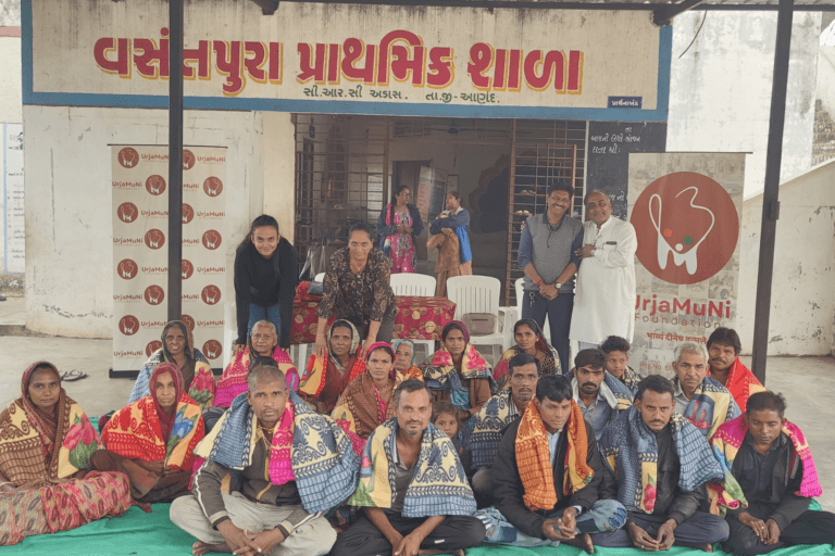 Free Sweater and Blanket Distribution in Vasantpura Adas