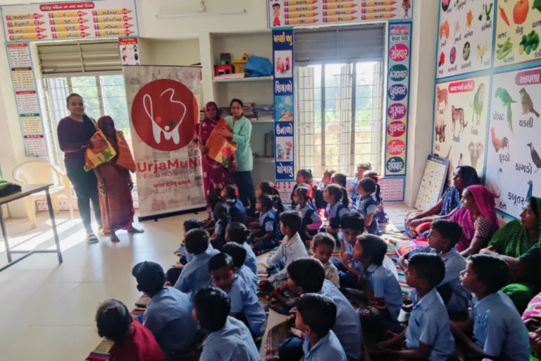 Sharing Food and Happiness with Underprivileged Children